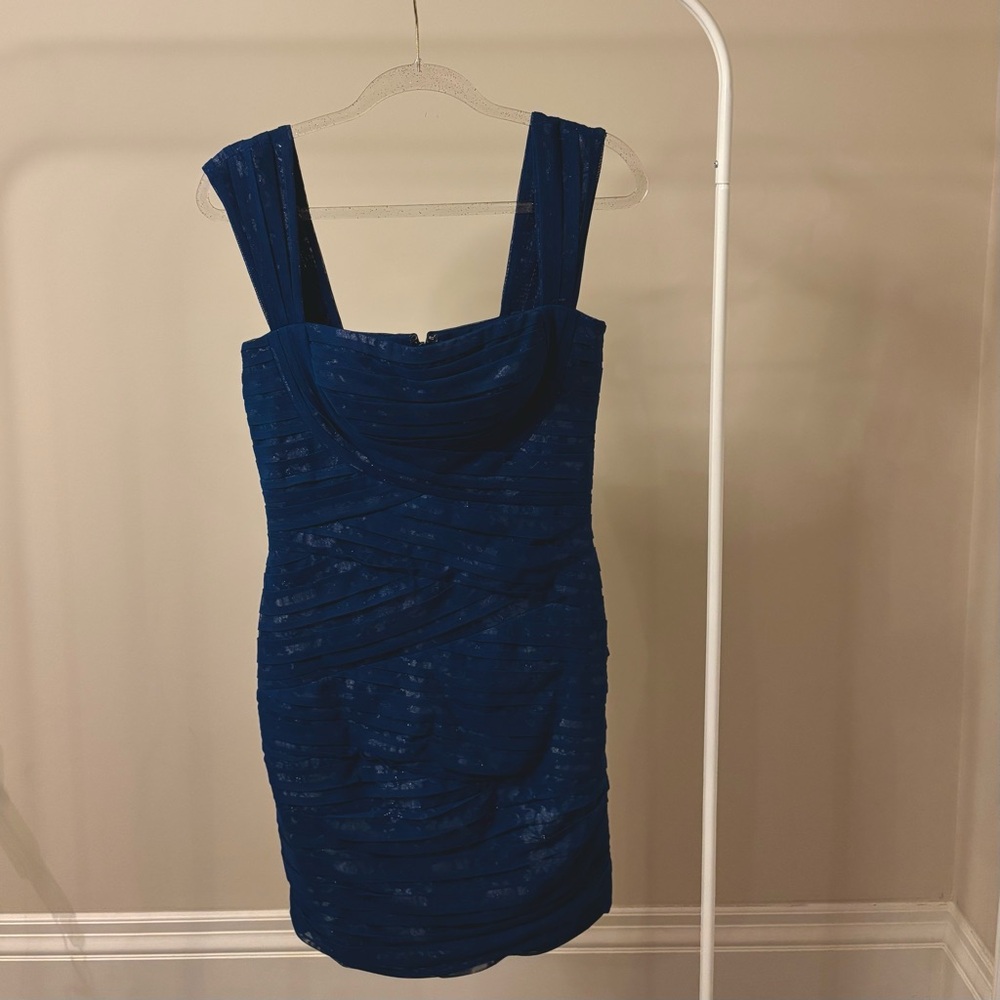 BCBGMaxAzria Royal Blue Mini Dress